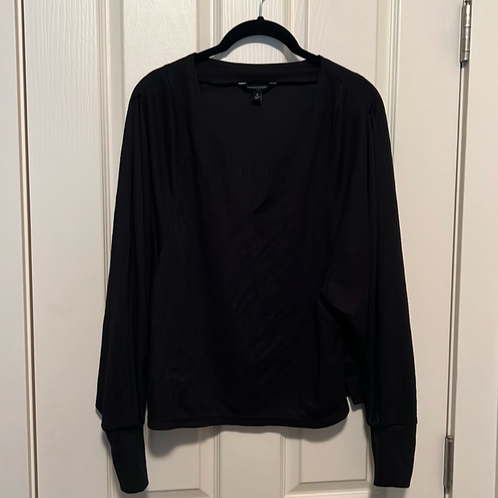 Textured Long Sleeved Top